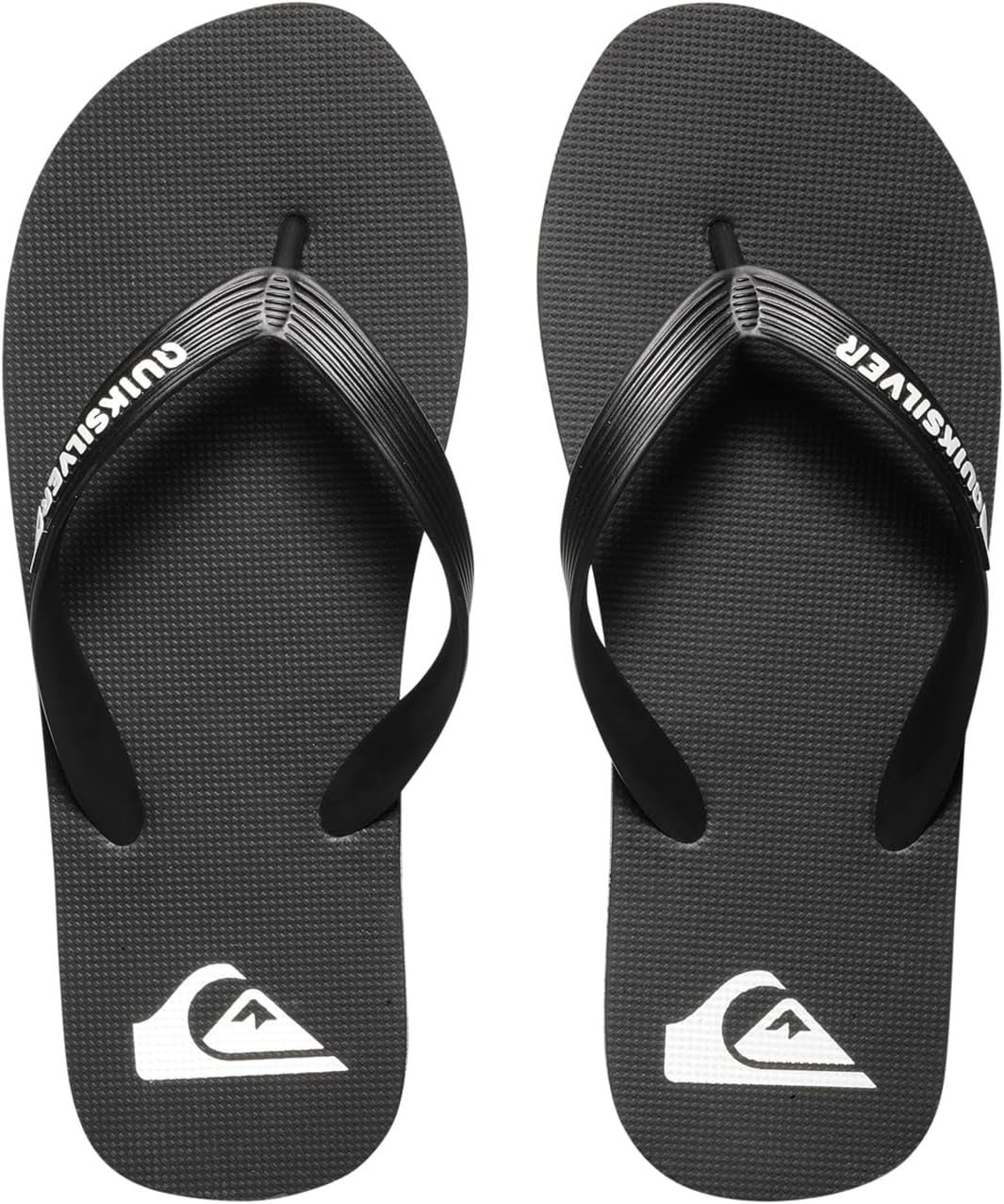 Мужские вьетнамки Quiksilver, белый/черный — фото 3
