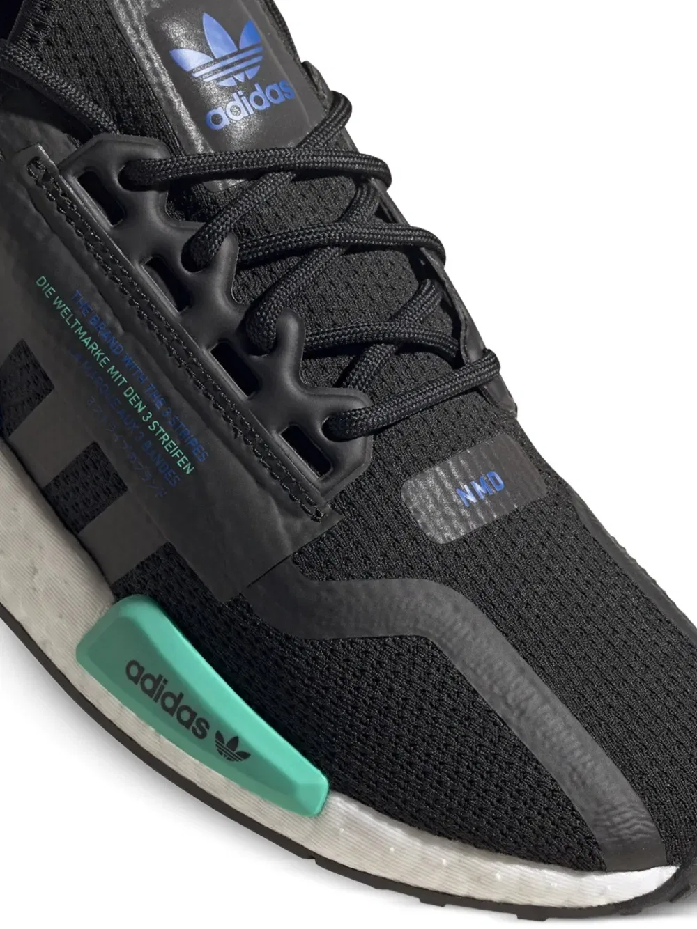 Кроссовки R1.V2 Adidas, черный — фото 2