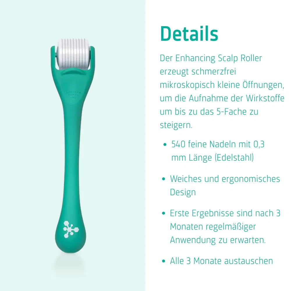 Ролик для кожи головы «Hair Growth Promoting Scalp Roller» с микроиглами 0.3 мм от Neofollics Neofollics — фото 3