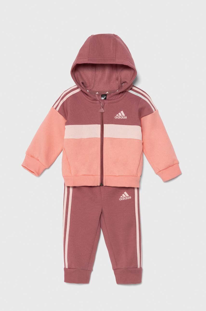 

Детский спортивный костюм I 3S TIB FL TS adidas, розовый