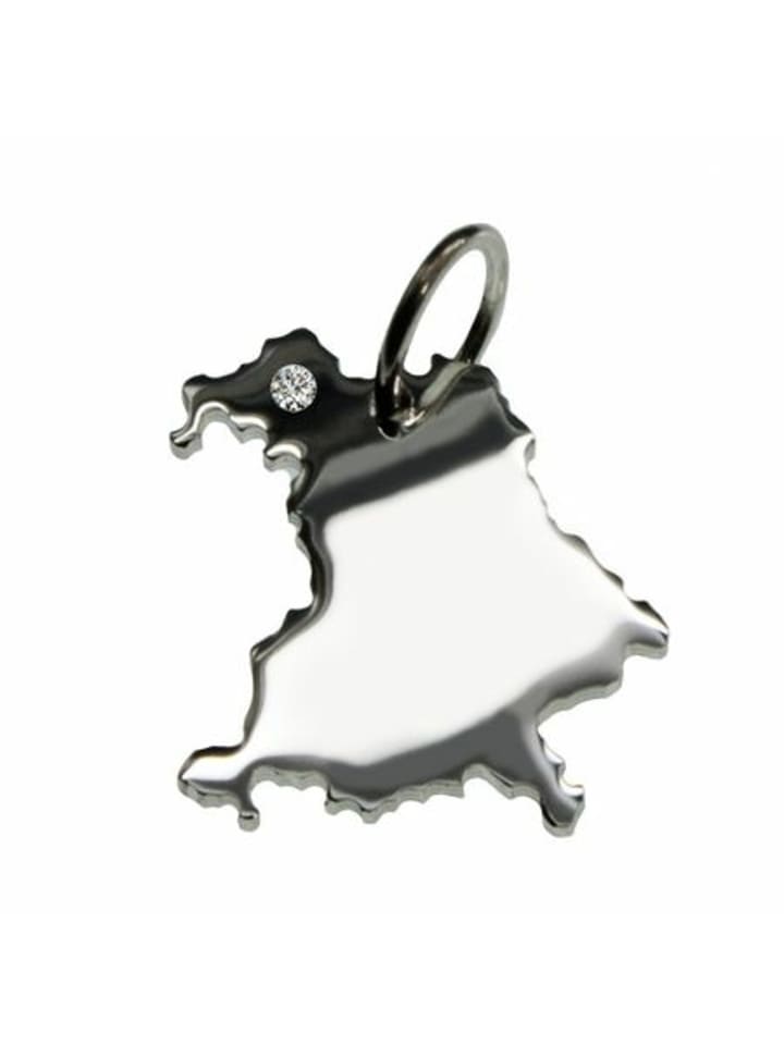 

Schmuckador Кулон «Бавария» с бриллиантом из серебра 925 пробы (0,015 карата) в серебряной оправе