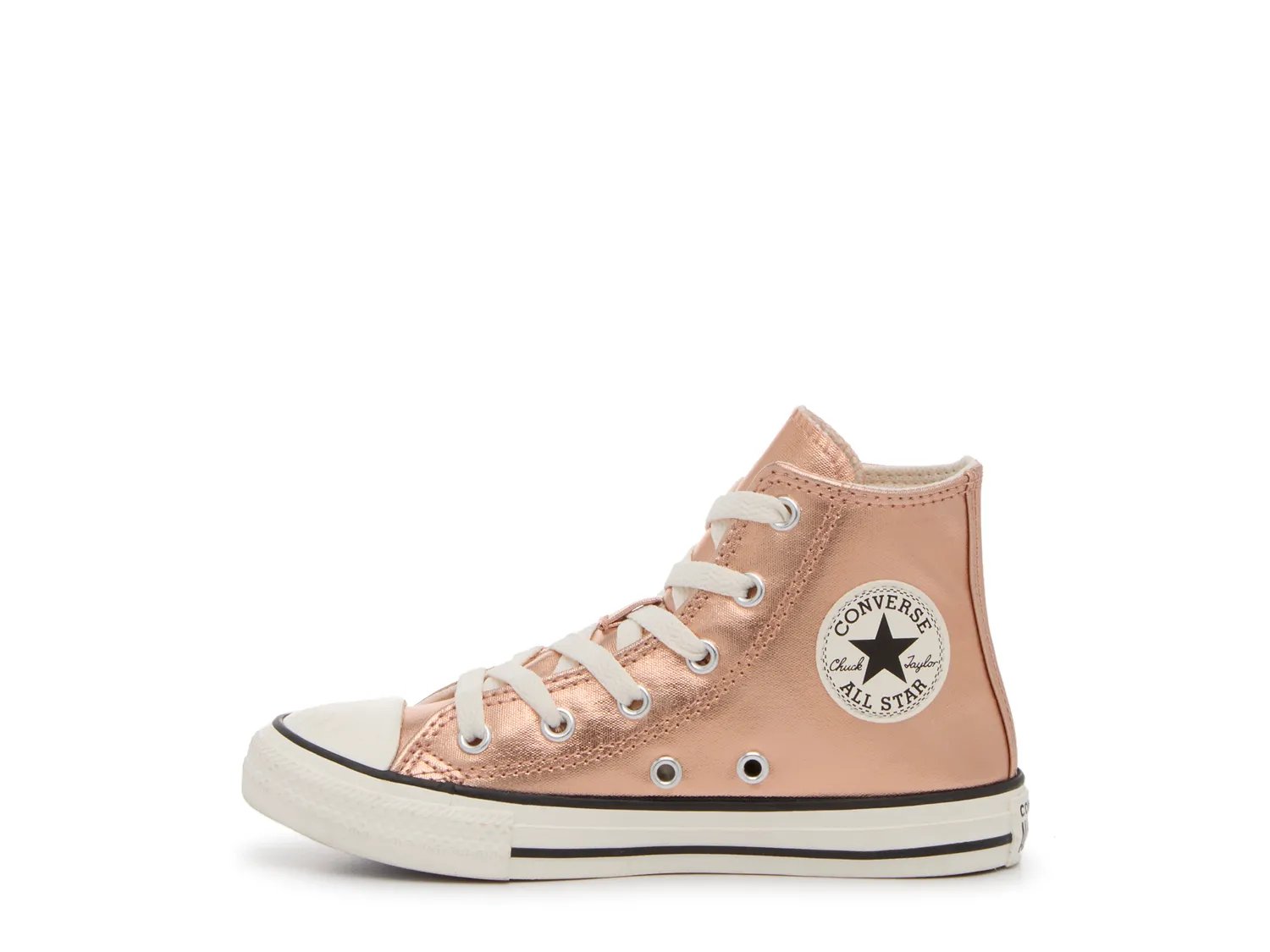 Кроссовки Converse Chuck Taylor All Star High-Top Sneaker - Kids', золотой металлик — фото 3