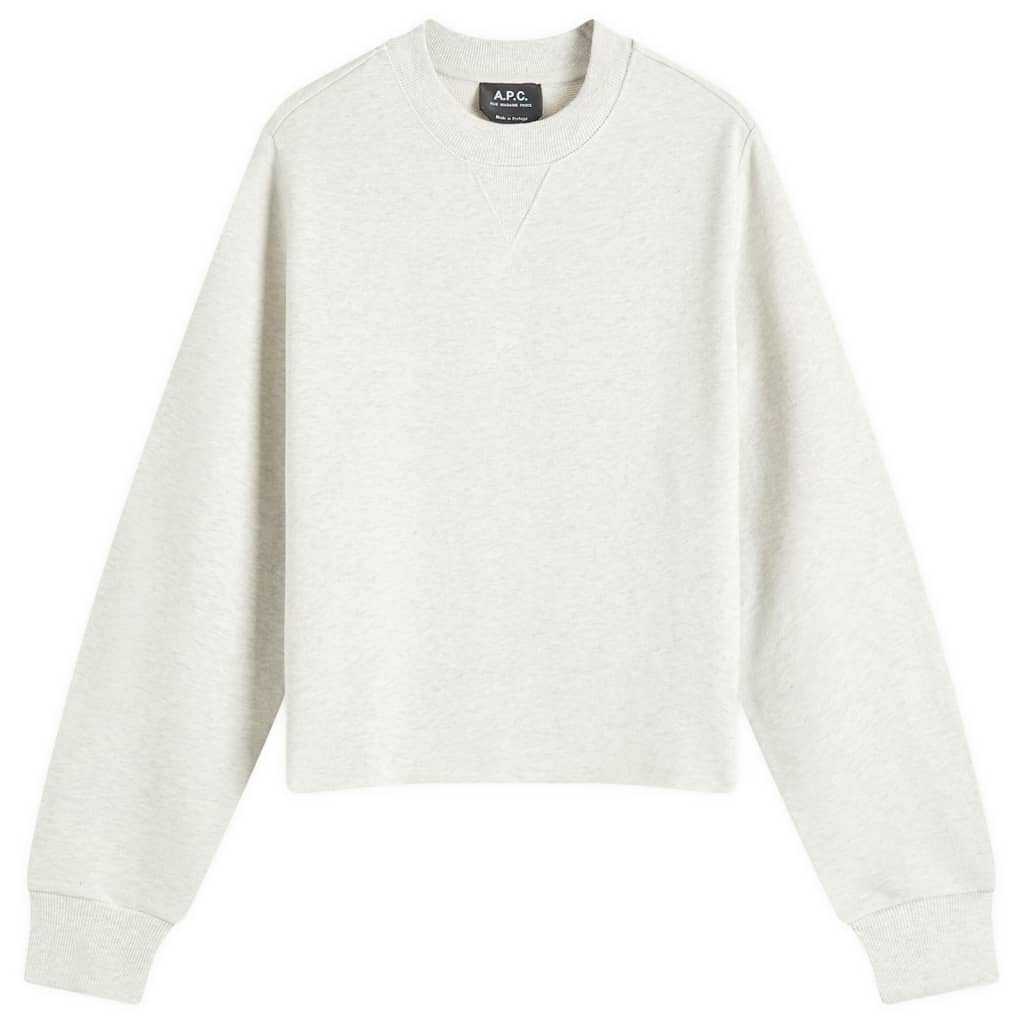 

Свитшот Label f A.P.C., экрю