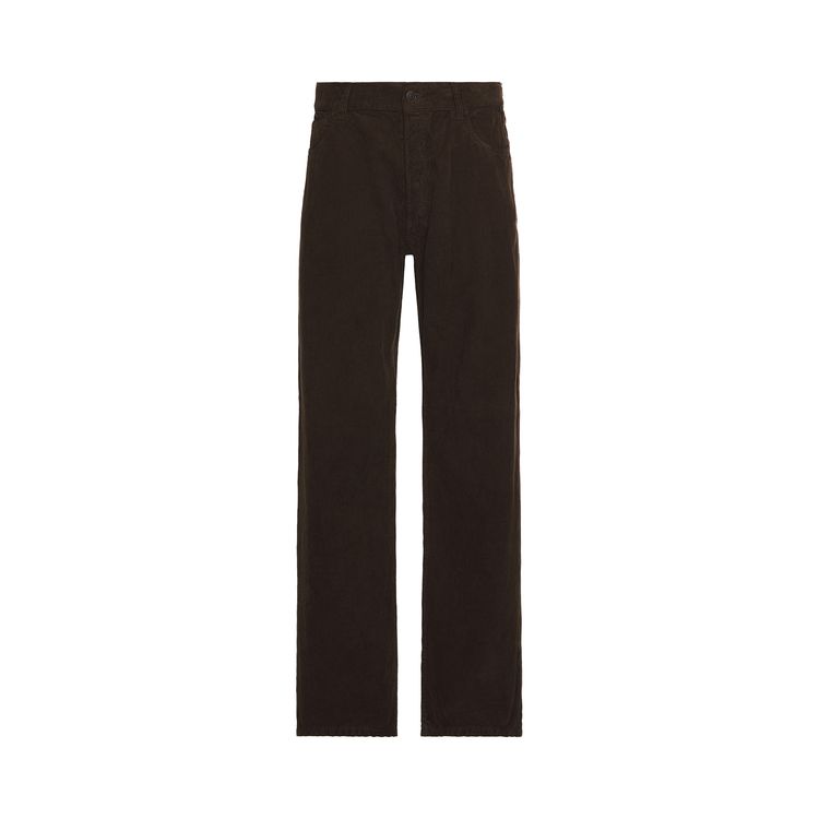 

Брюки The Row Burt Pant 'Dark Coffee', коричневый