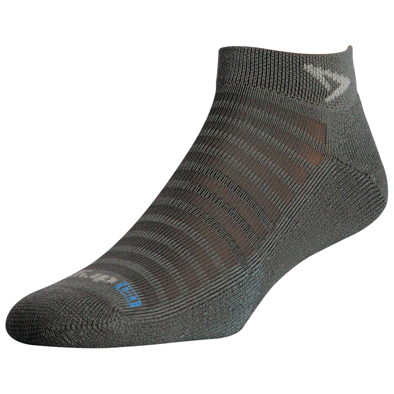 

Носки для бега Drymax Running Lite Mesh Mini Crew, цвет Gray Heathered