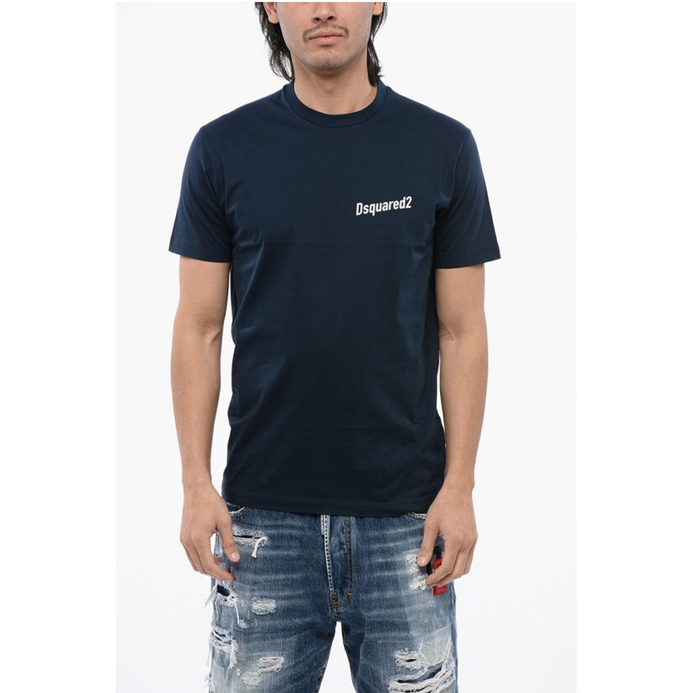 

Футболка Cool Fit с принтом сзади PRESERVE WILDLIFE Dsquared2, Blue