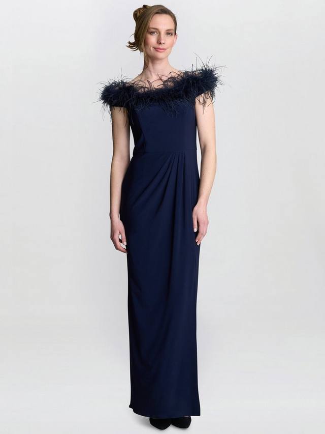 

Бесплатное платье макси с баротом Gina Bacconi