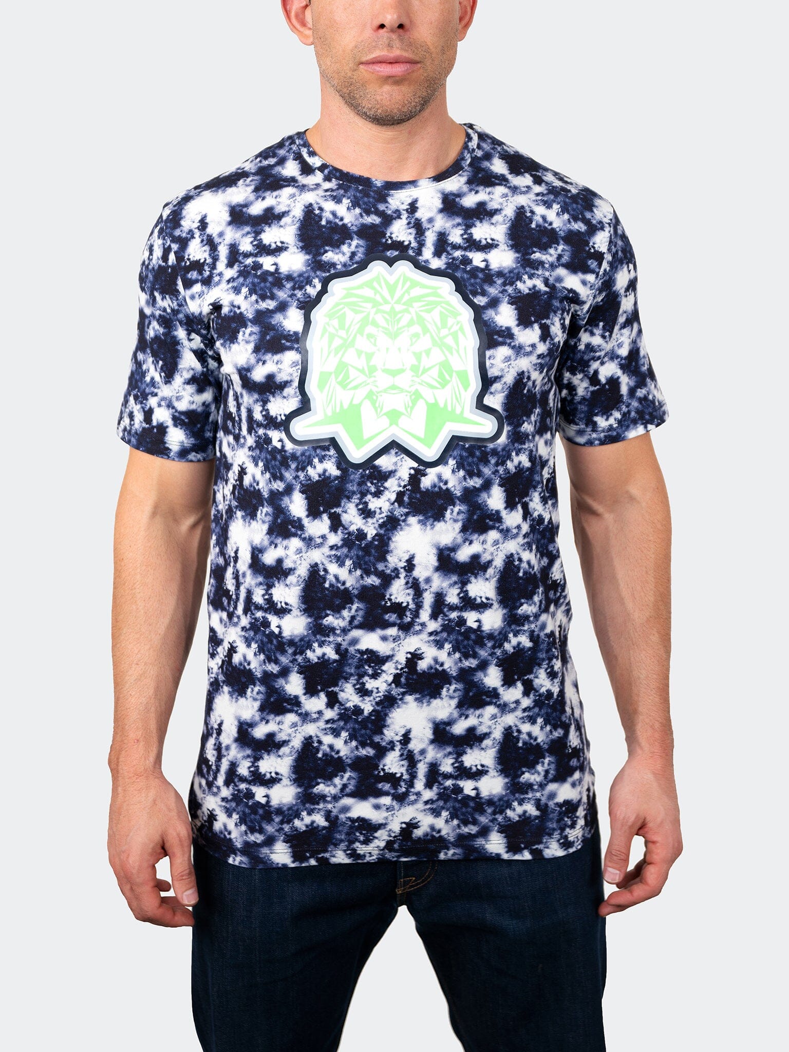 

Футболка TieDye Blue MACEOO, синий