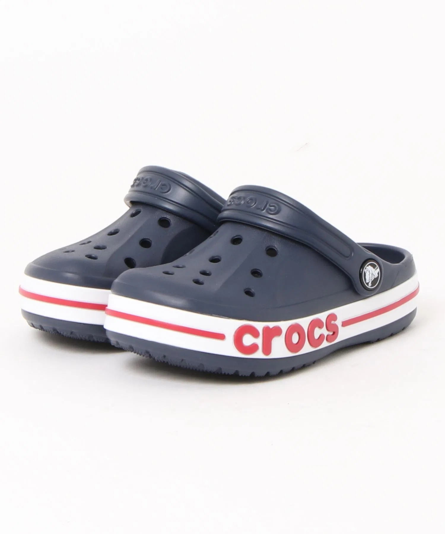 Детские сандалии Crocs Bayaband Clog тёмно-синие