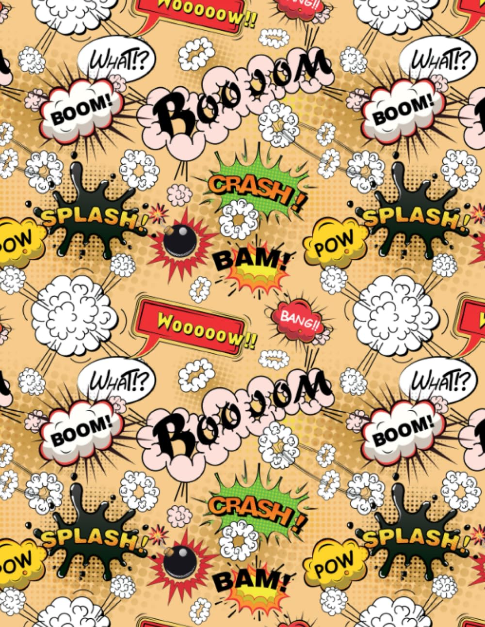 

Blank Comic Book For Kids: Create your own comic book with these blank comic sketchbook pages: 100 Pages Large Big 8.5" x 11" (A4) Cartoon / Big Blank Comic Book For Kids (Blank Comic Books For Kids) (Independently published)