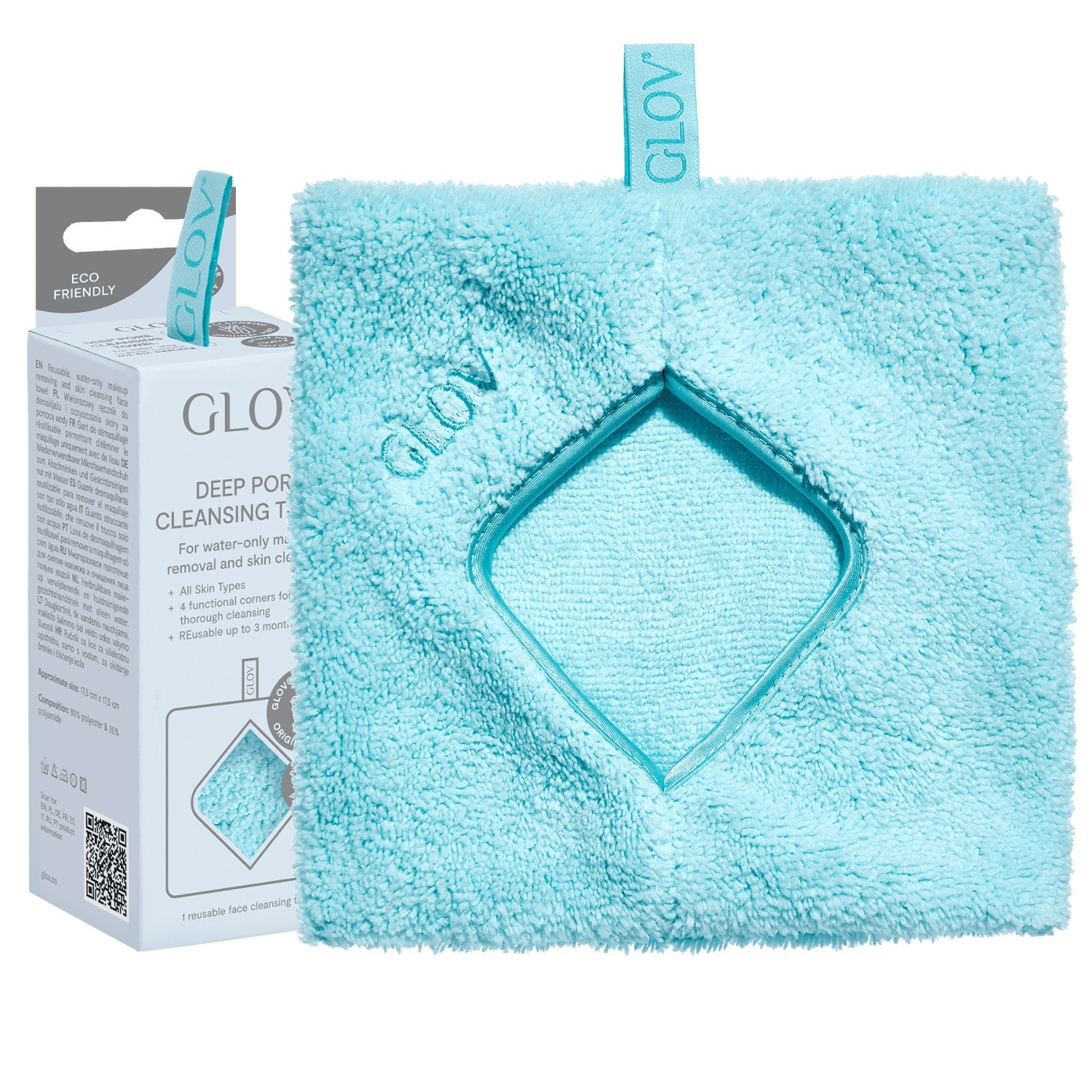 

Средство для снятия макияжа comfort blue lagoon Glov, 1 stück, количество 1 шт.