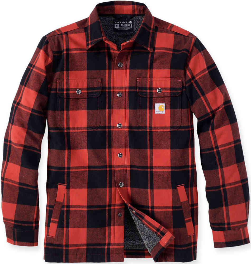 

Тяжелая фланелевая рубашка из шерпы Carhartt, красный