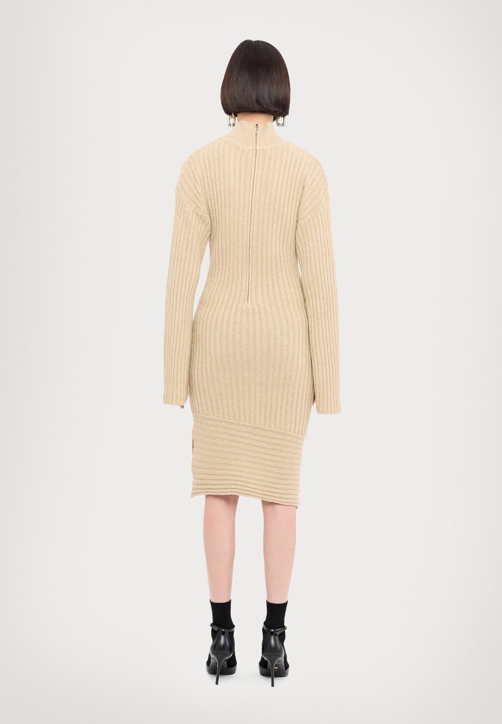 

Платье-джемпер DRESS STUDIO ID, бежевый