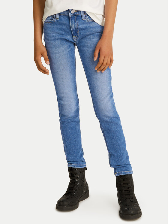 

Обтягивающие джинсы IG0IG02707 Calvin Klein Jeans, синий