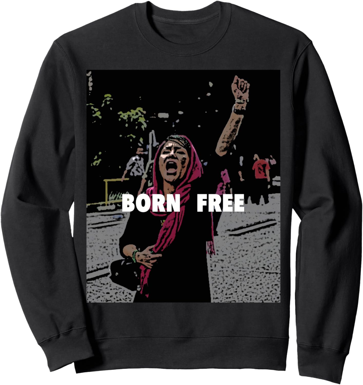 

Толстовка Born Free, черная Pride Ir., Черный, Толстовка Born Free, черная Pride Ir.