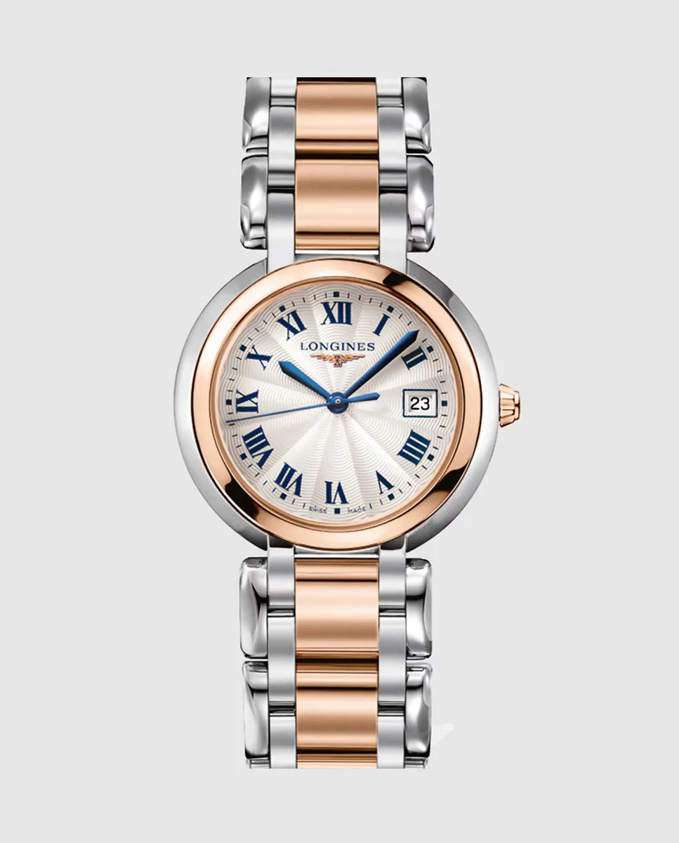

Женские часы Longines PrimaLuna L81125786 из стали и розового золота
