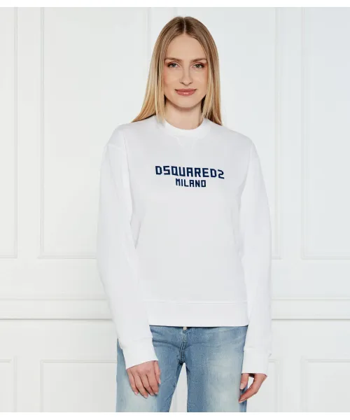 

Толстовка Relaxed fit Dsquared2, белый
