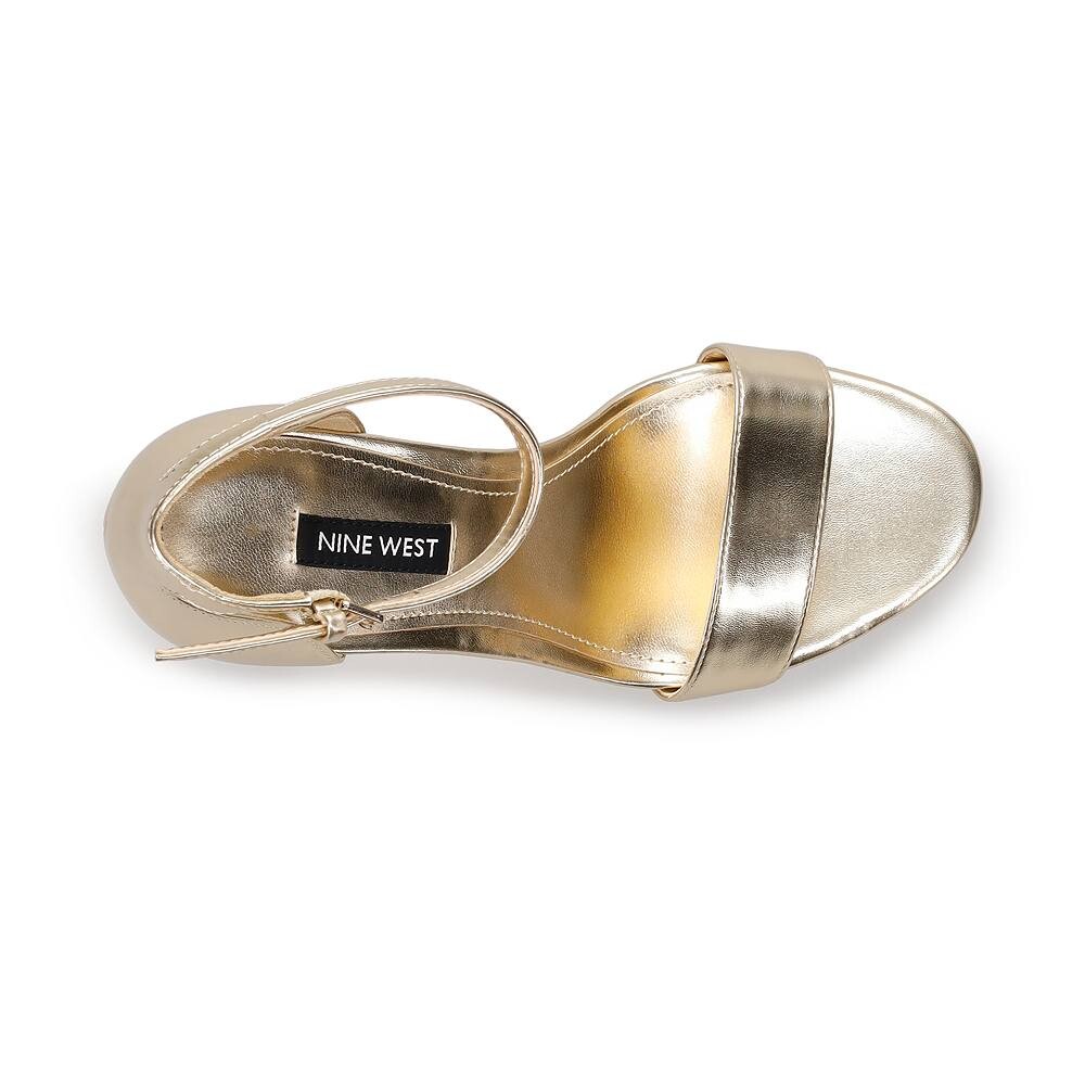 Женские классические сандалии на платформе Nine West Elope, цвет Medium Natural — фото 4