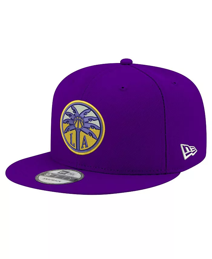 

Мужская и женская фиолетовая бейсболка с логотипом Los Angeles Sparks 9FIFTY New Era
