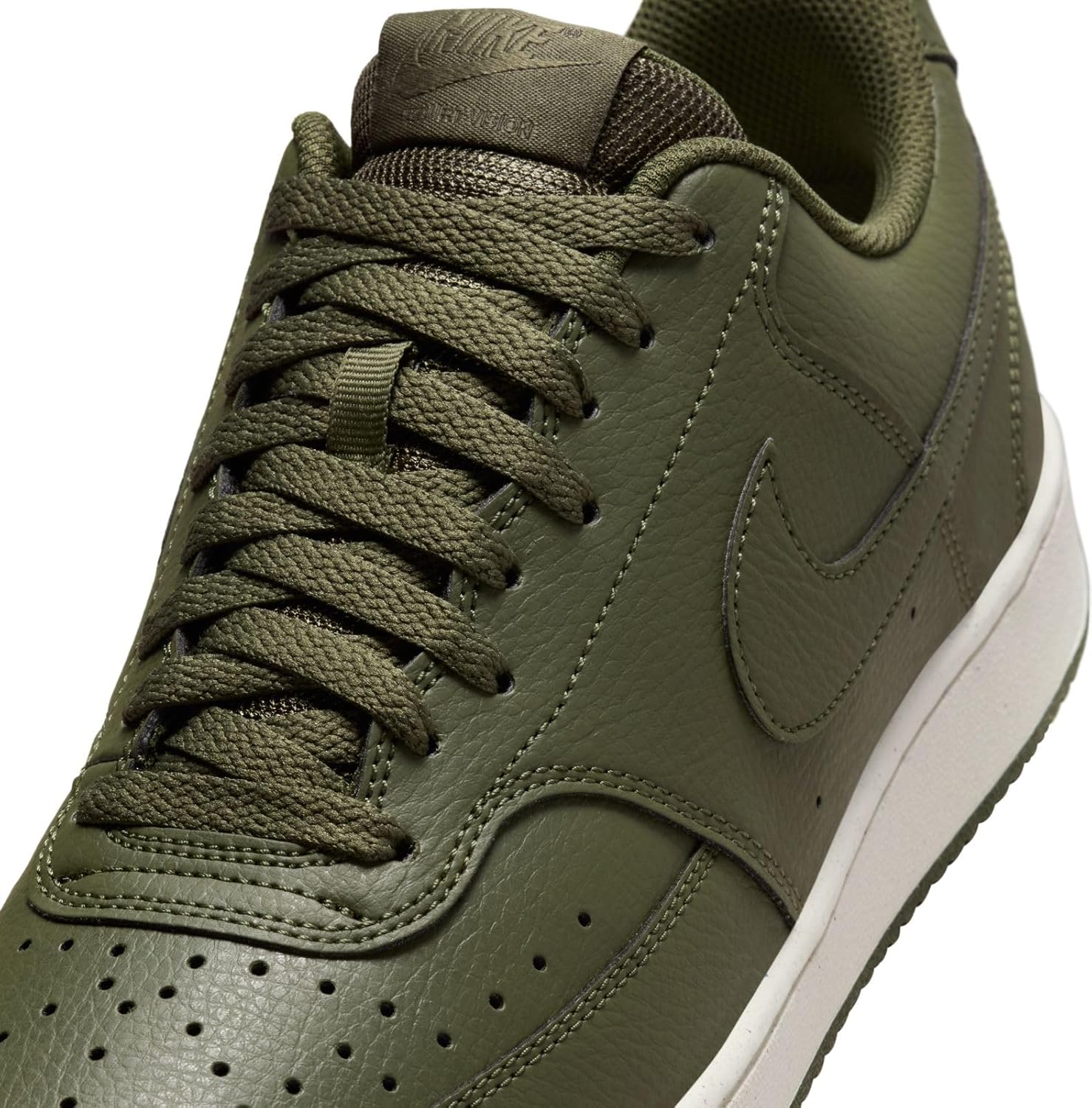 Кроссовки Nike для мужчин Court Vision Low Next Nature, Cargokhakicargokhaki-Sail — фото 3
