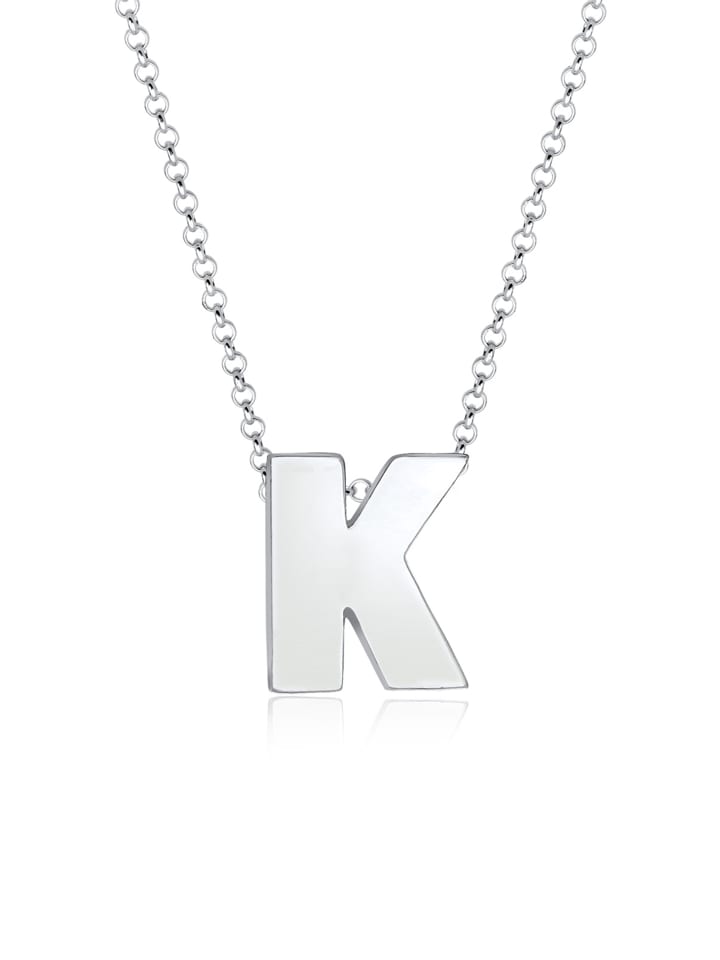 

Elli Колье из серебра 925 пробы с буквой K
