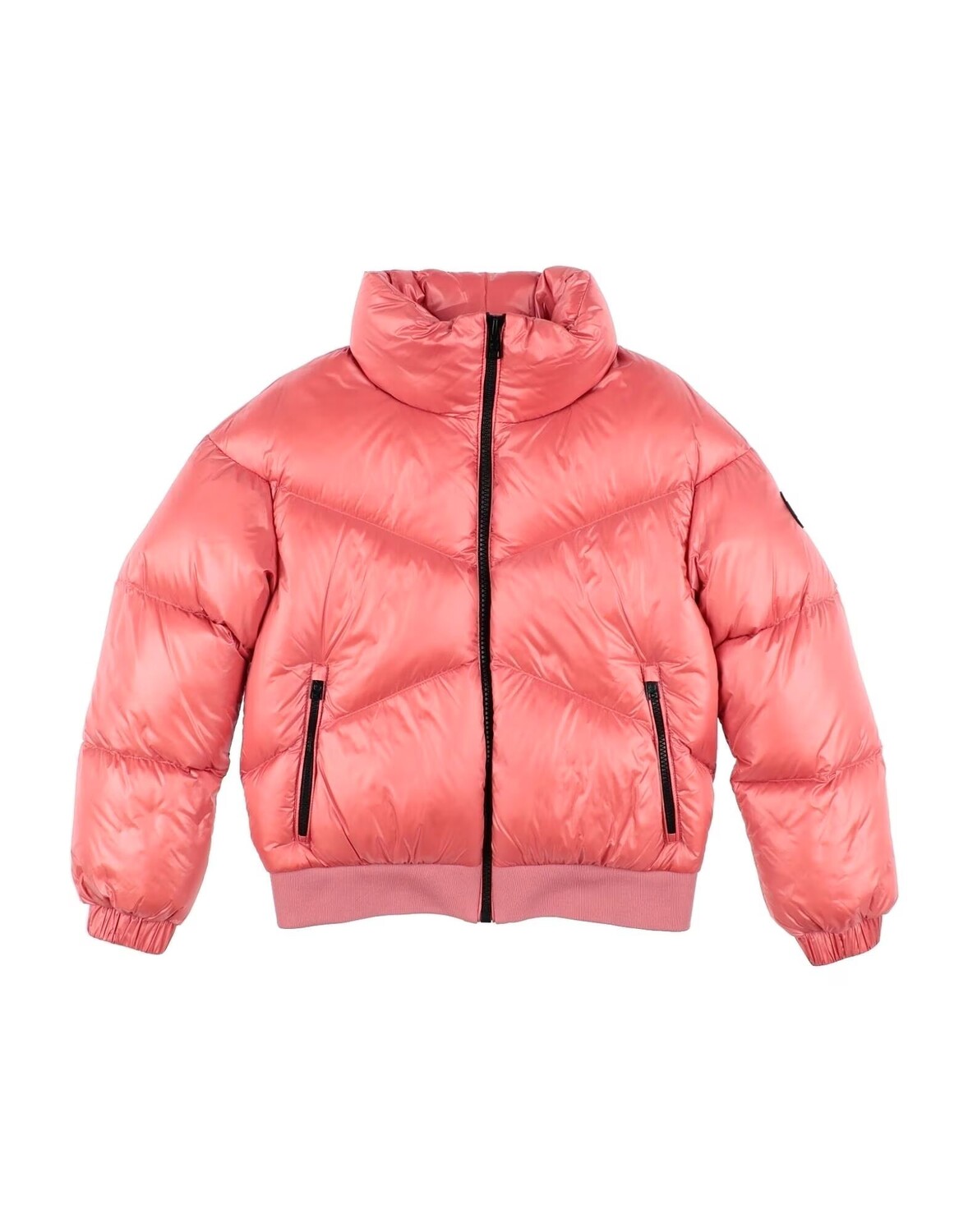 

Пуховик Woolrich, розовый
