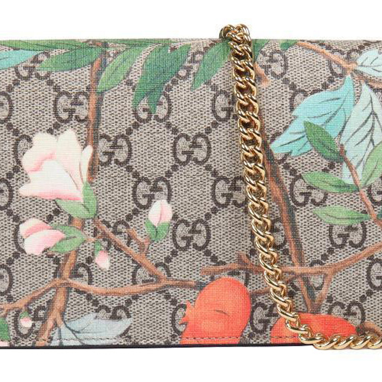 Женская сумка через плечо GUCCI с кожаной цепью — фото 4