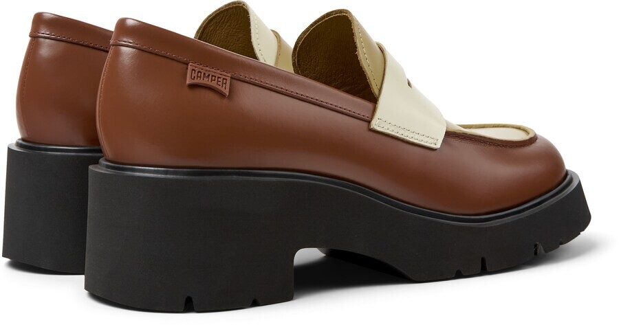 Шлепанцы CAMPER Classic Flats Milah, цвет rusty red — фото 4