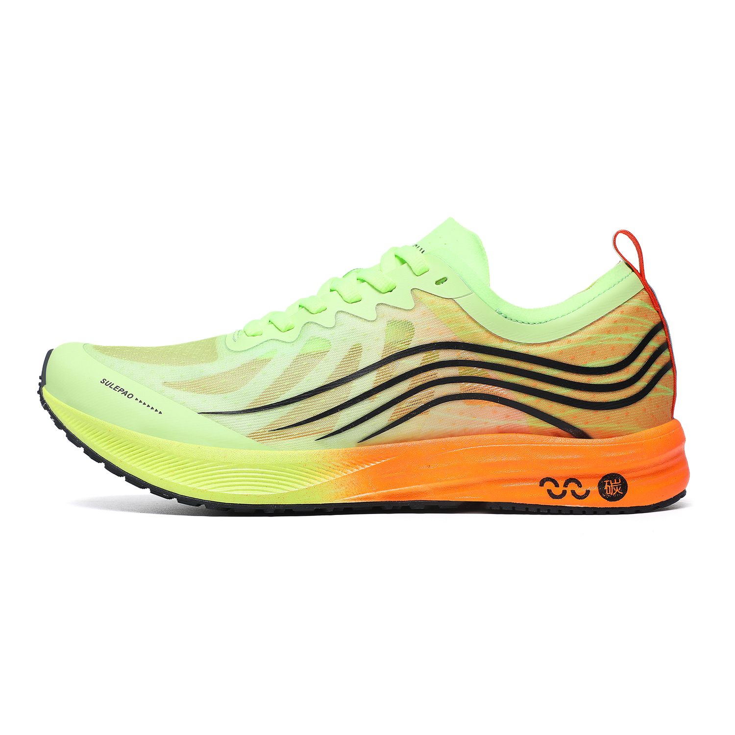 

Кроссовки мужские низкие Orange Speed joy run, 24SLP-M09 Fruit Green/Oranges