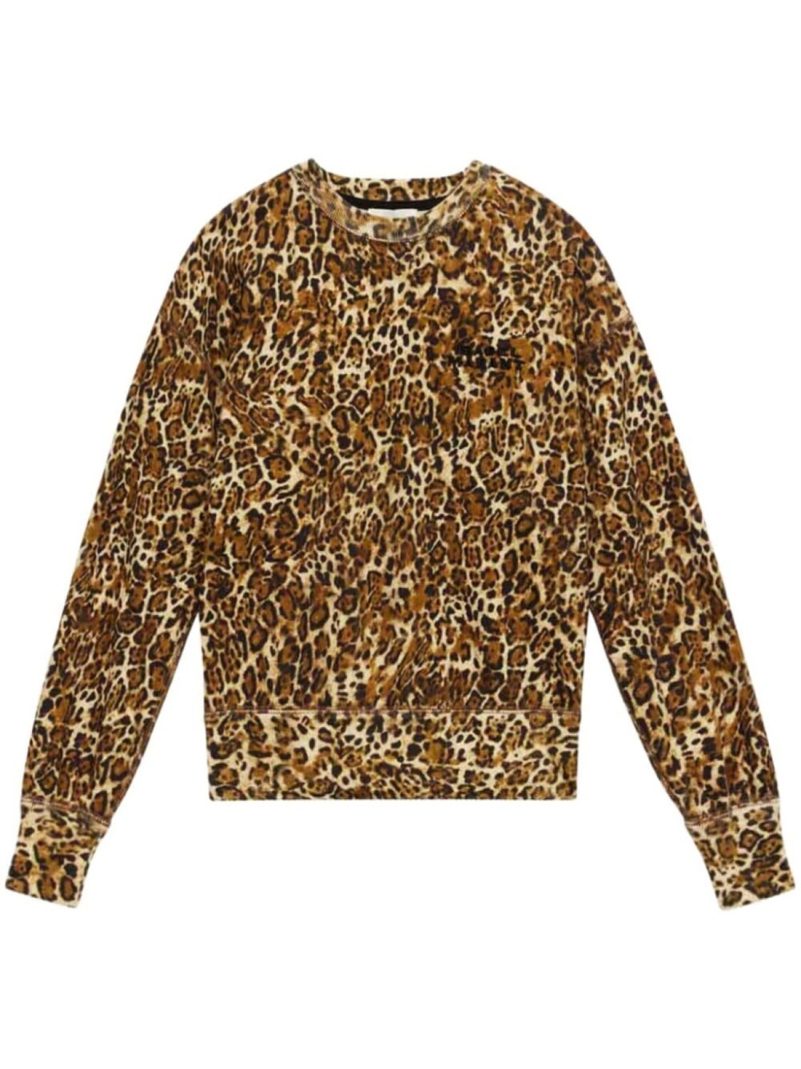 

ISABEL MARANT толстовка Shad с леопардовым принтом, коричневый