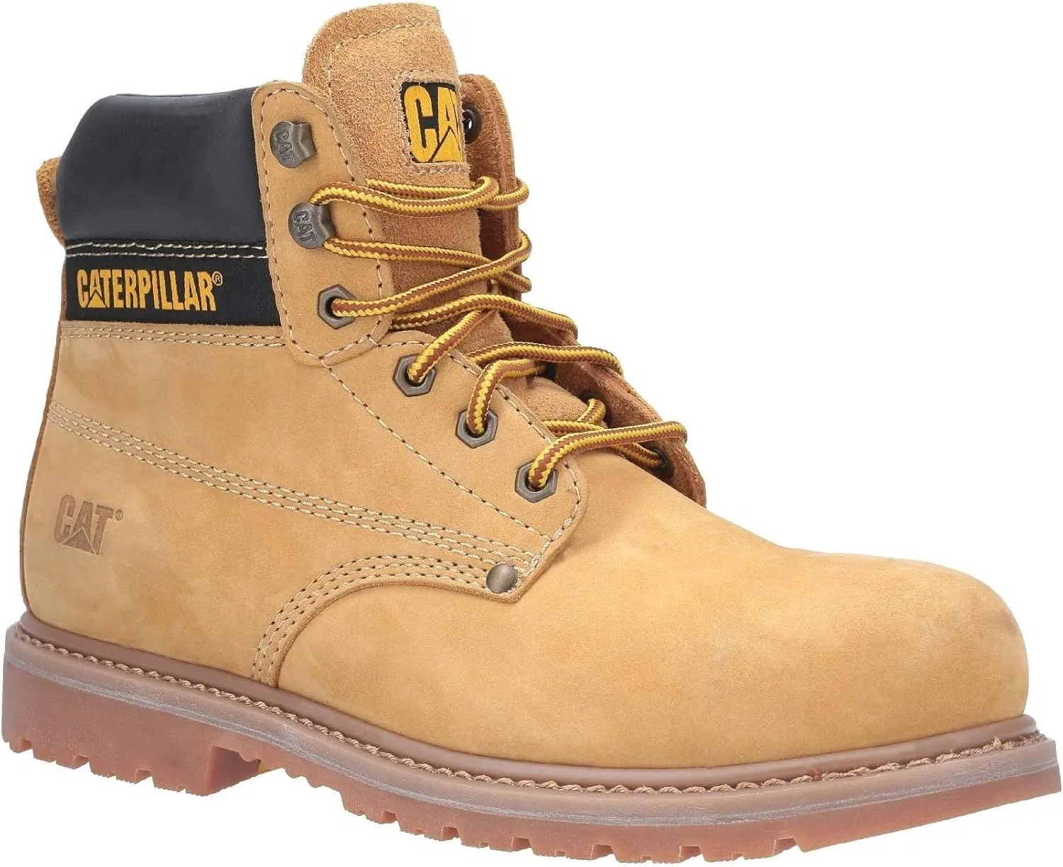 Мужские защитные ботинки Caterpillar CAT - черные