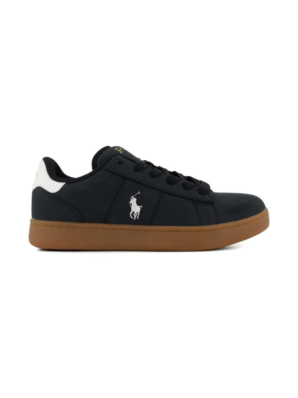 Кроссовки Bedford с вышитым логотипом POLO RALPH LAUREN KIDS, черный — фото 2