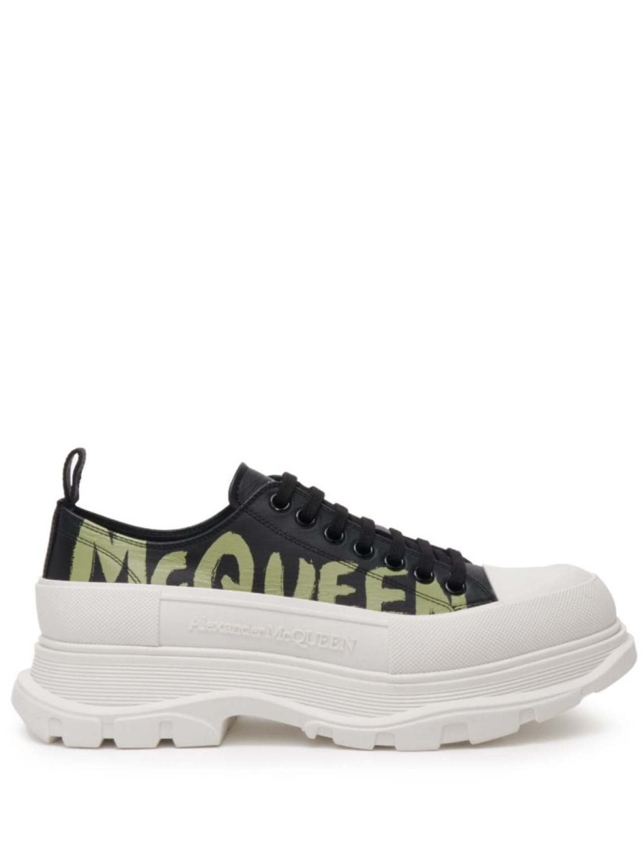 

Alexander McQueen кеды Tread Slick на шнуровке, черный