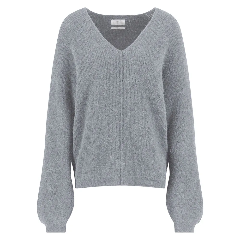 

Свитер Fynch Hatton 25107458 v neck, серый