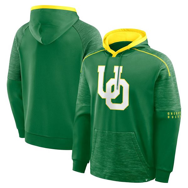 

Мужская зеленая толстовка Oregon Ducks Quad Defender Fanatics, Зеленый, Мужская зеленая толстовка Oregon Ducks Quad Defender Fanatics