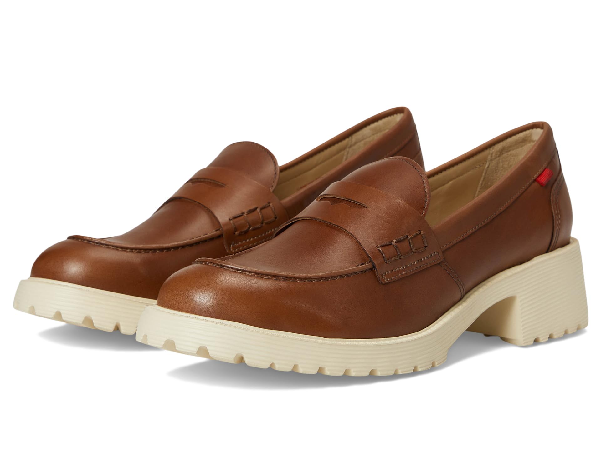 Лоферы Marc Joseph New York Camden Street, цвет Cognac Burnished Napa