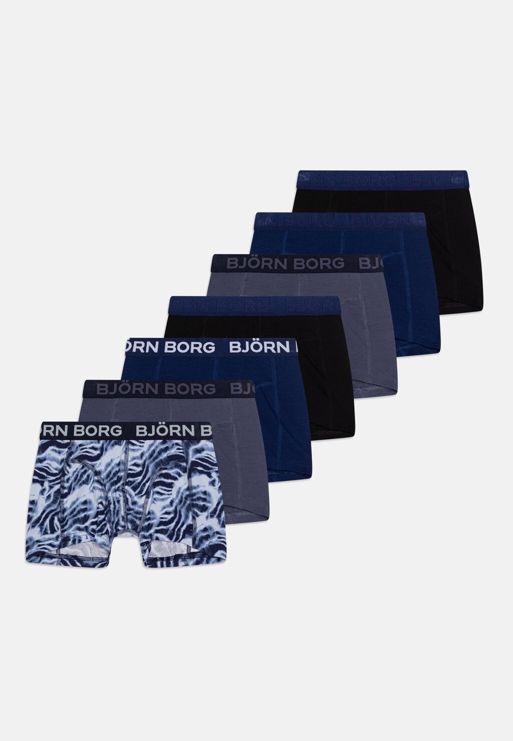 

Трусы CORE 7 PACK Björn Borg, черный/синий