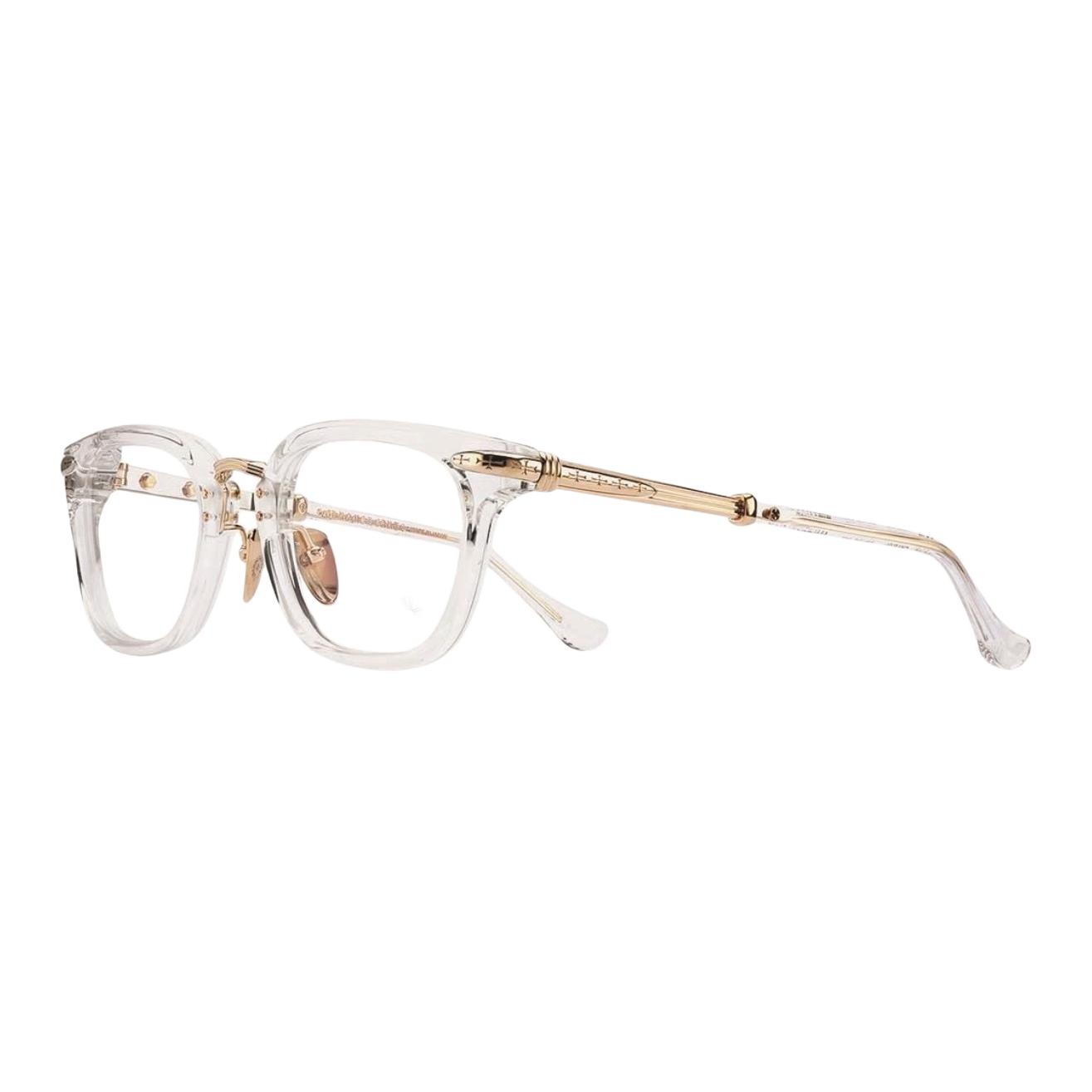

Chrome Hearts Золотые квадратные очки, White