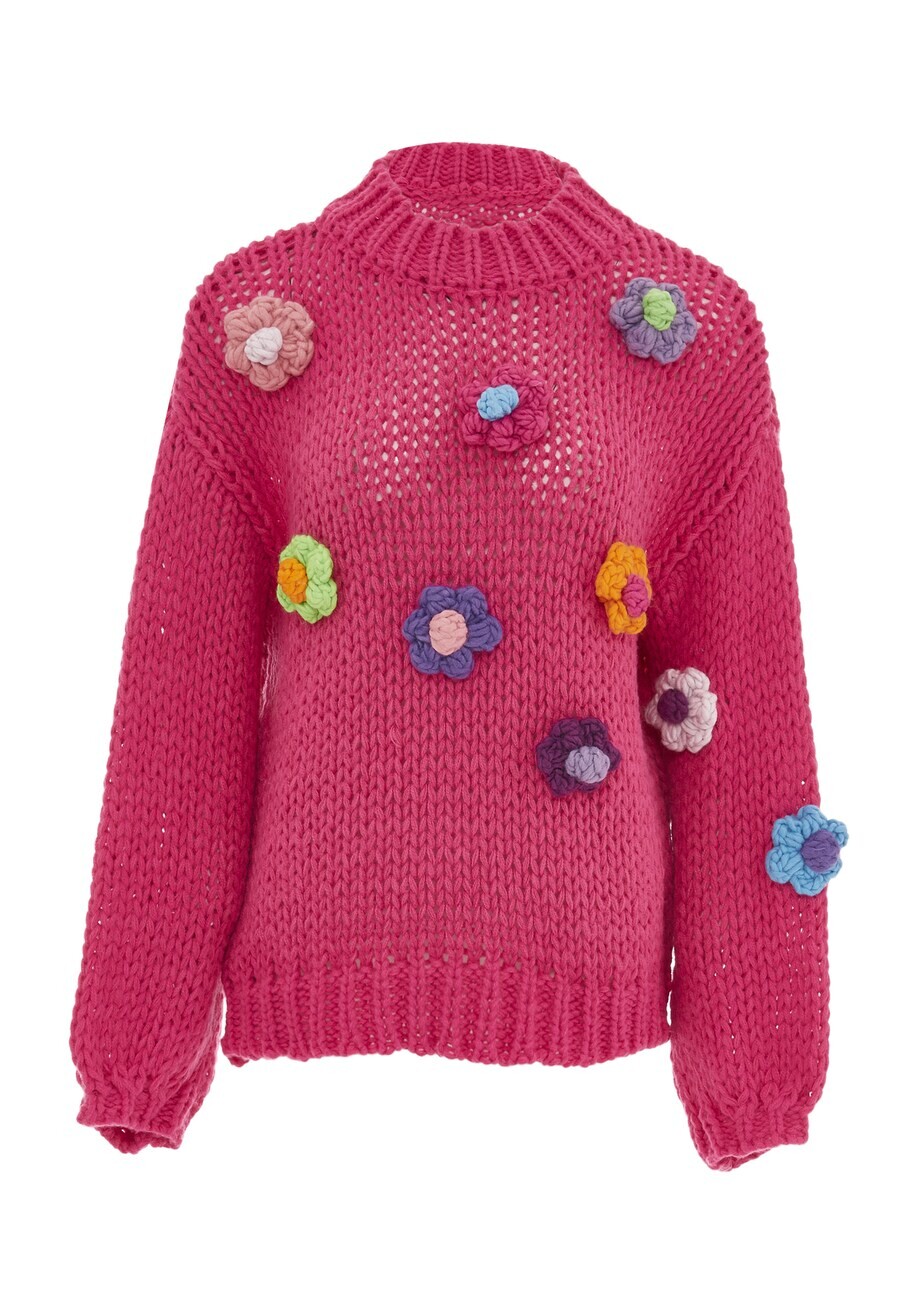 

Тонкий вязаный свитер ebeeza Sweater, розовый