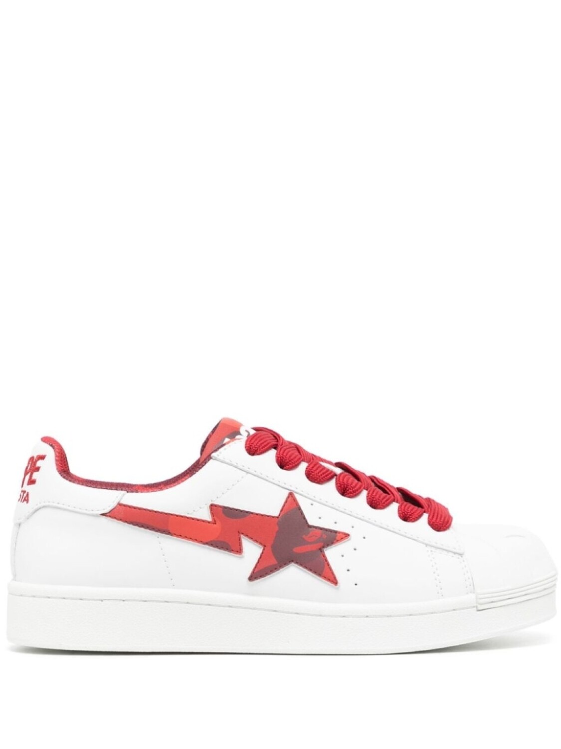 

A Bathing Ape кеды Skull STA, белый