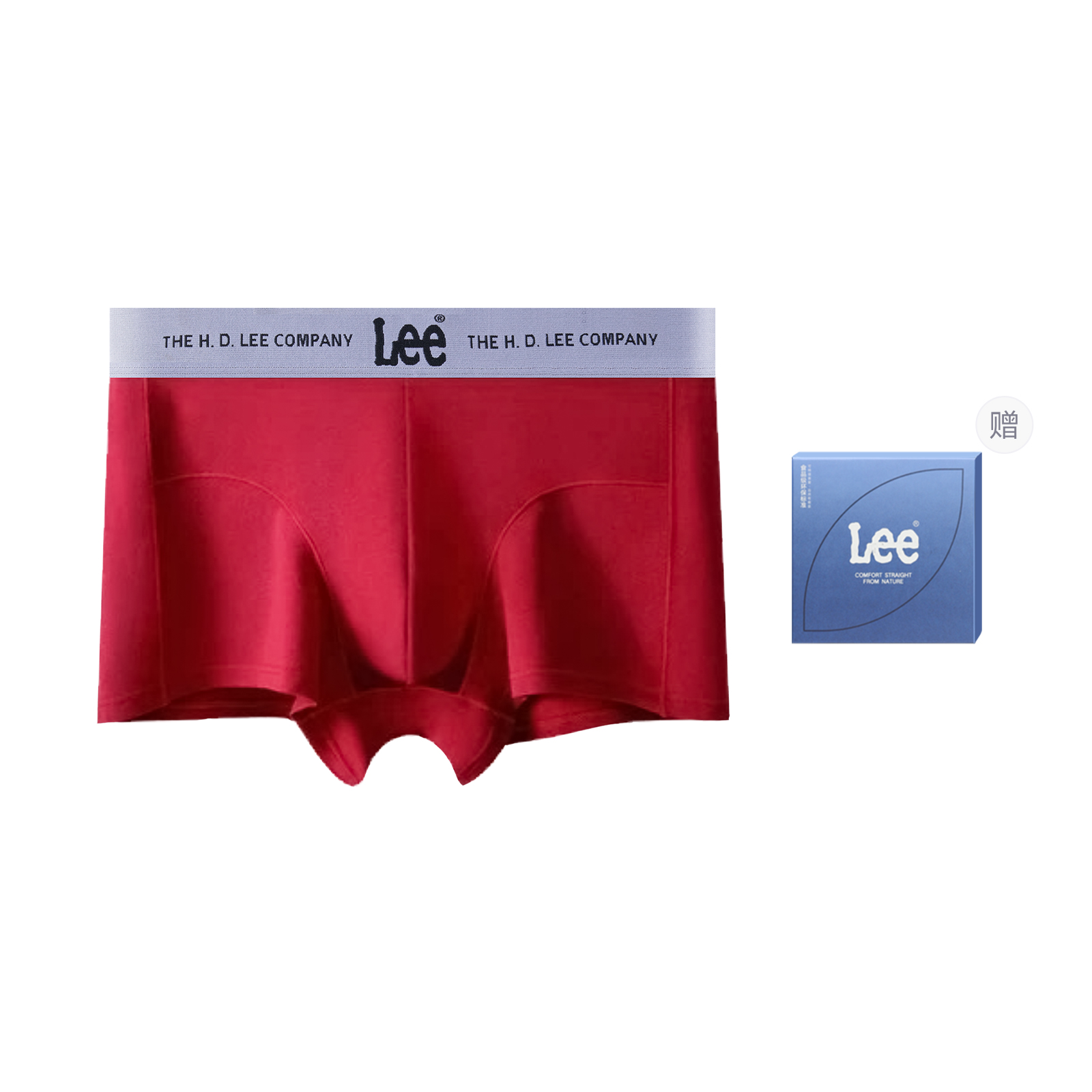 

Классические 101 Underpants мужские боксеры 1 упаковка Lee, красный