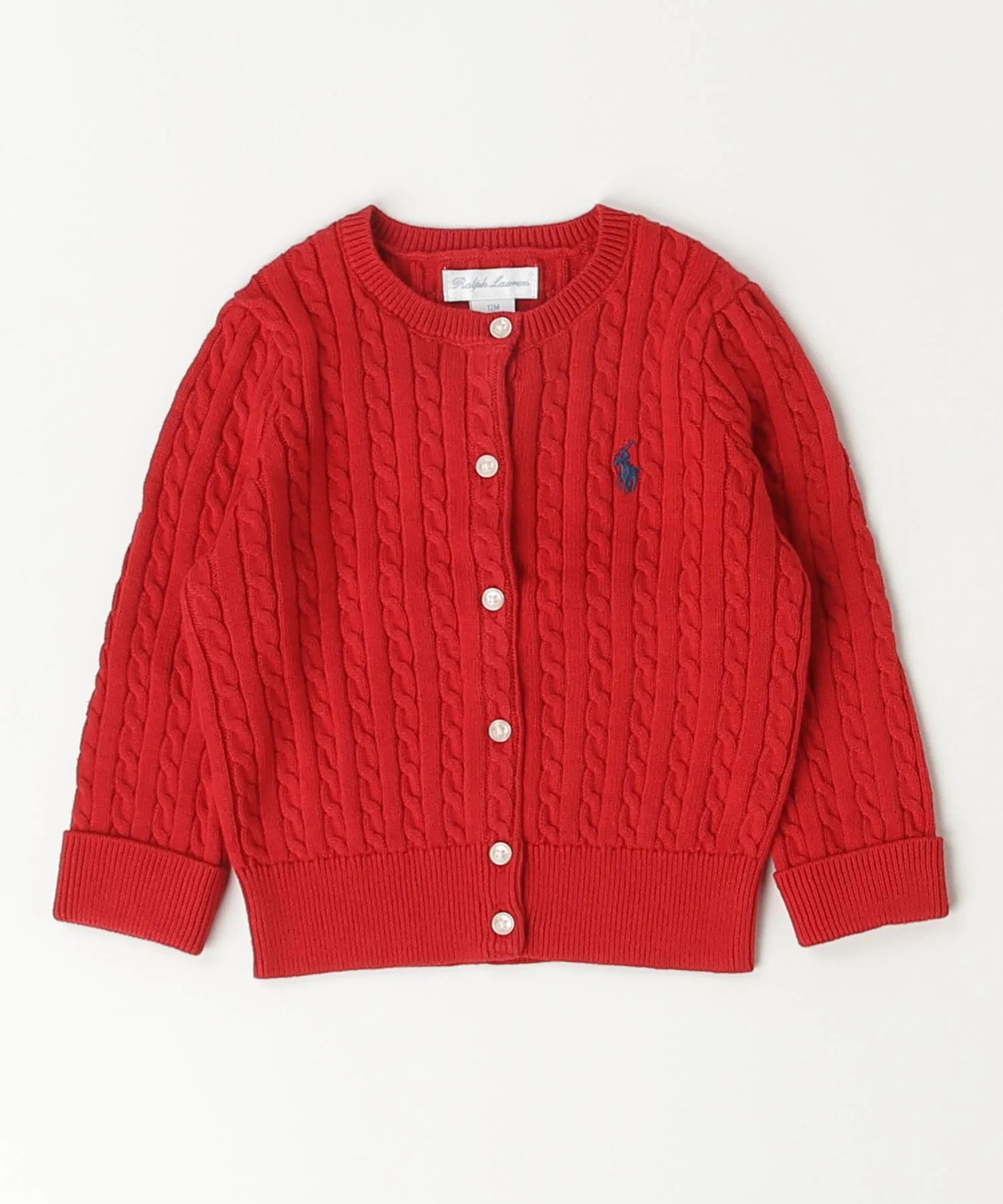 Хлопковый кардиган с косами — фото 4