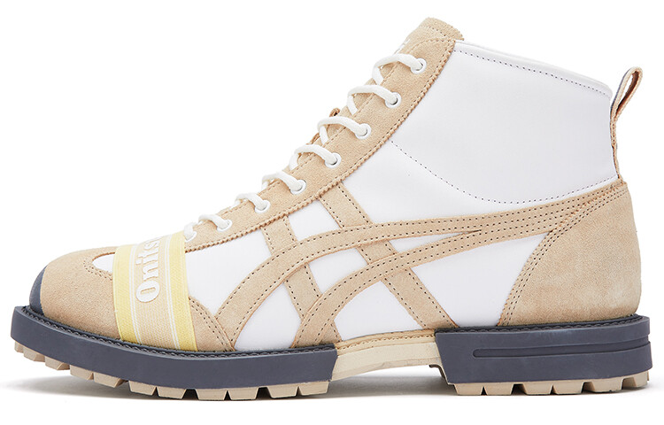 

Кроссовки для бега Rinkan унисекс с высоким верхом бежевые/белые Onitsuka Tiger