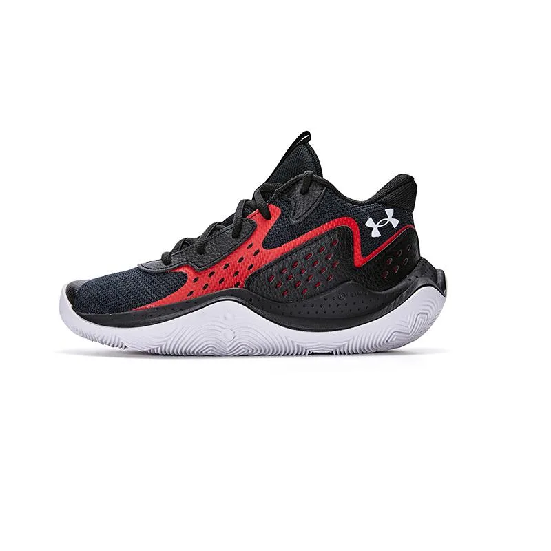 Кроссовки баскетбольные mid top unisex Under Armour, черный серый — фото 3