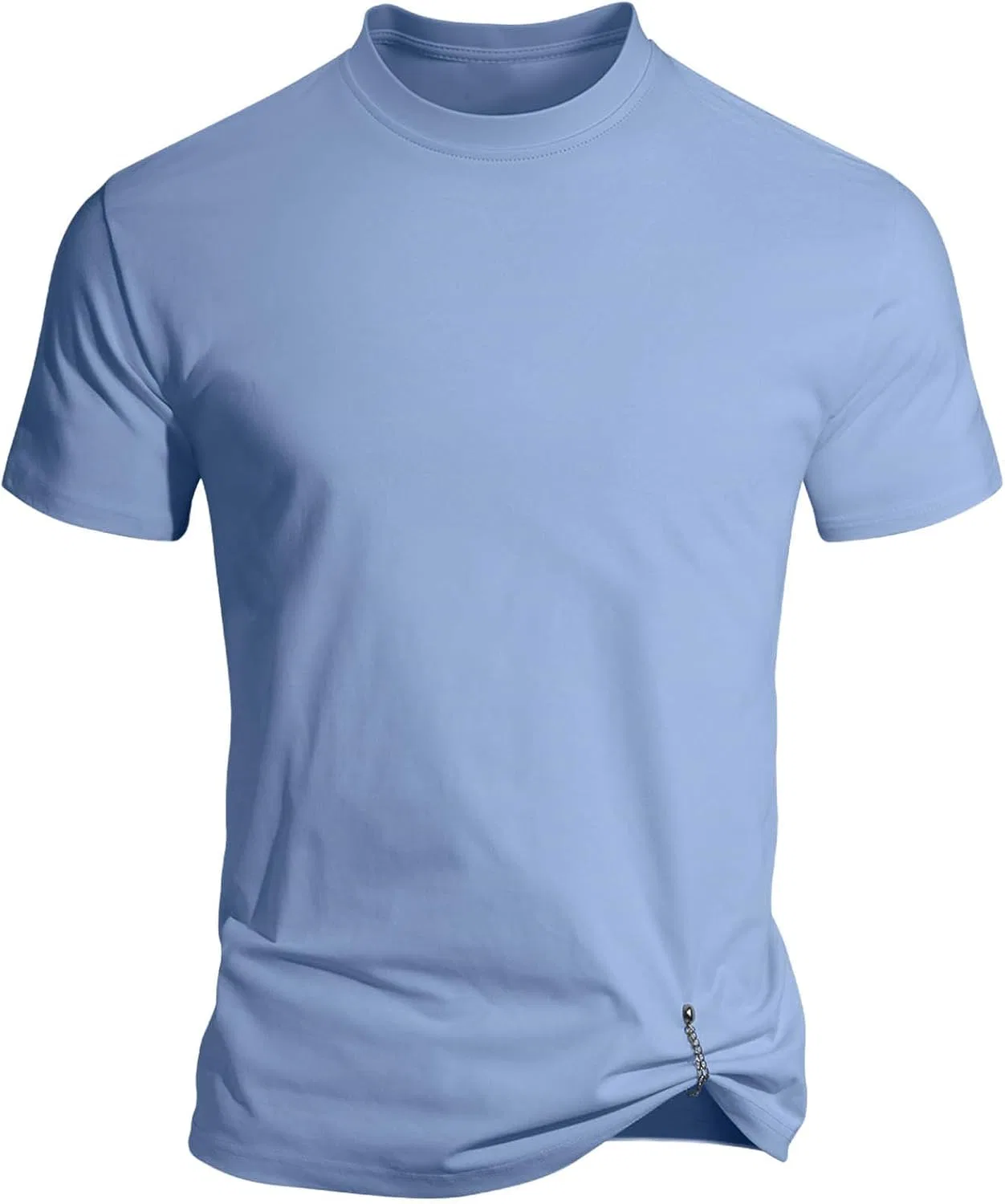 Футболка с цепочкой, Generic, Light Blue