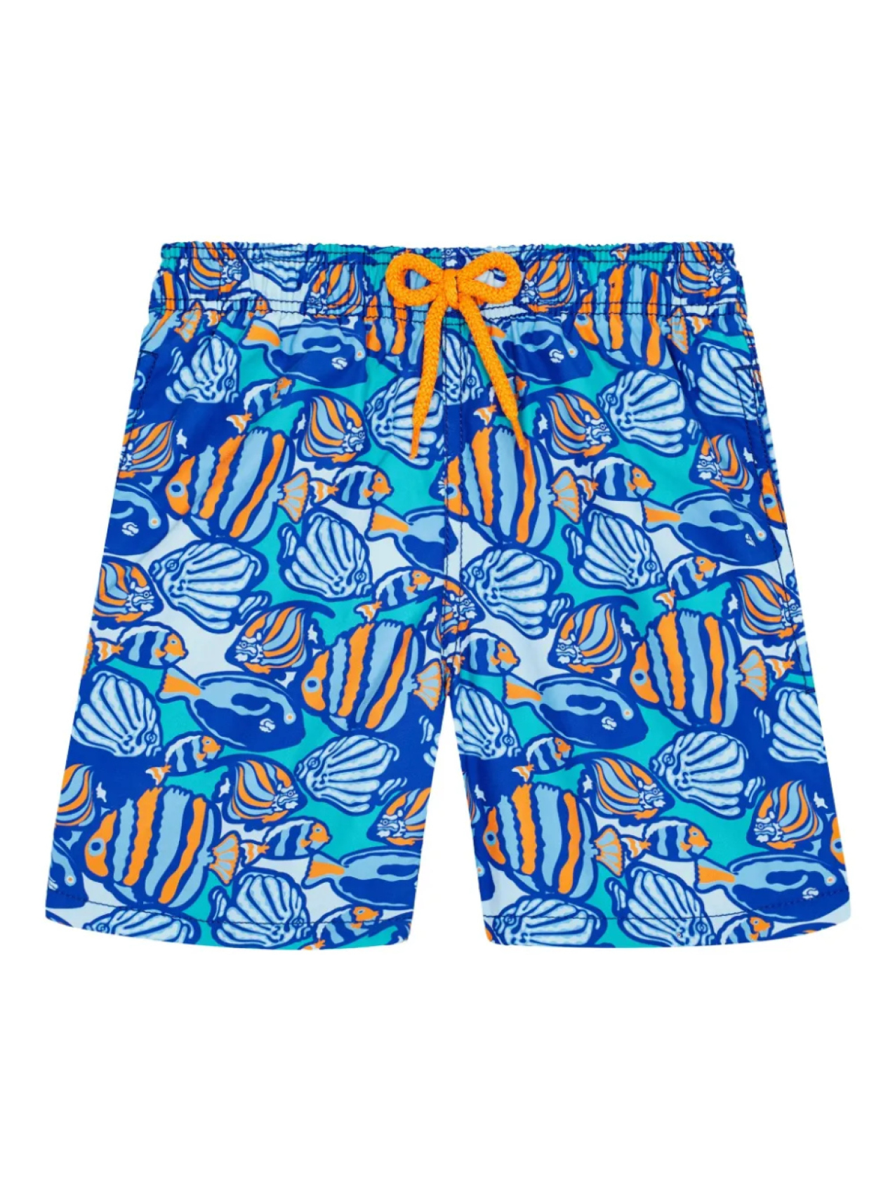 

Vilebrequin Kids плавки-шорты Fishy Vibes, синий
