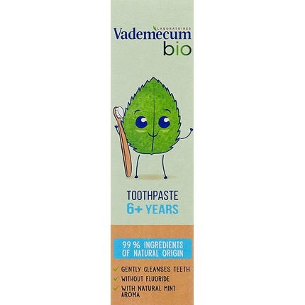 

Зубная паста Bio Kids 1-6 с мятой 50 мл Vademecum