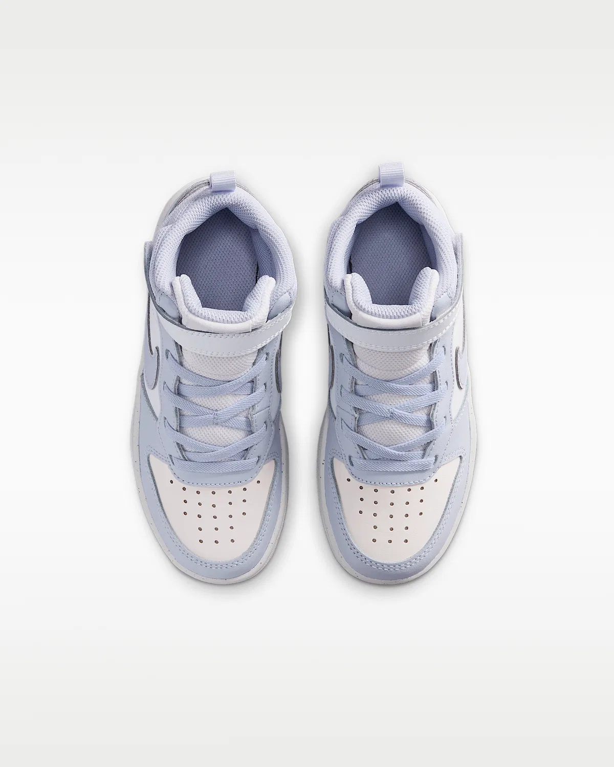 Кроссовки Nike Court Borough Mid 2 для малышей, Platinum Tint/White/Ghost — фото 4