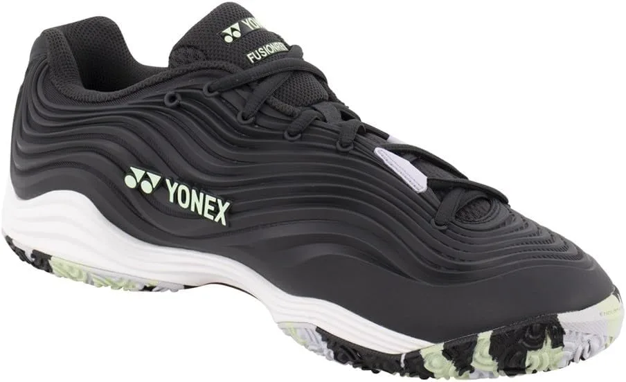 Мужские теннисные кроссовки YONEX Fushionrev 5 Cly для свадебного платья, черные — фото 3
