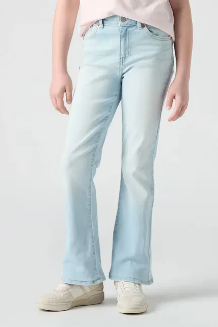 Джинсы с завышенной талией 726 FLARE Levi's, синий